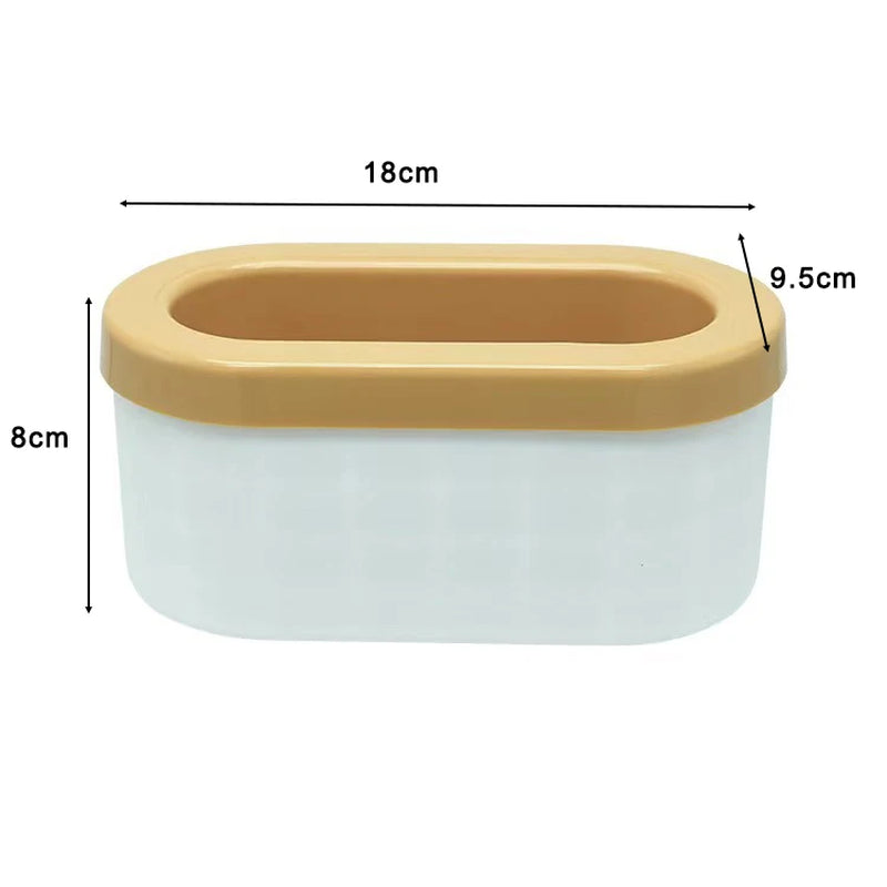 Silicone Ice Cube Mold round Ice Bucket Summer Homemade DIY Refrigerator Freeze Ice Maker Creative Ice Cube Mold Barware Tools